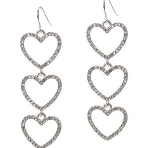 Heart earrings